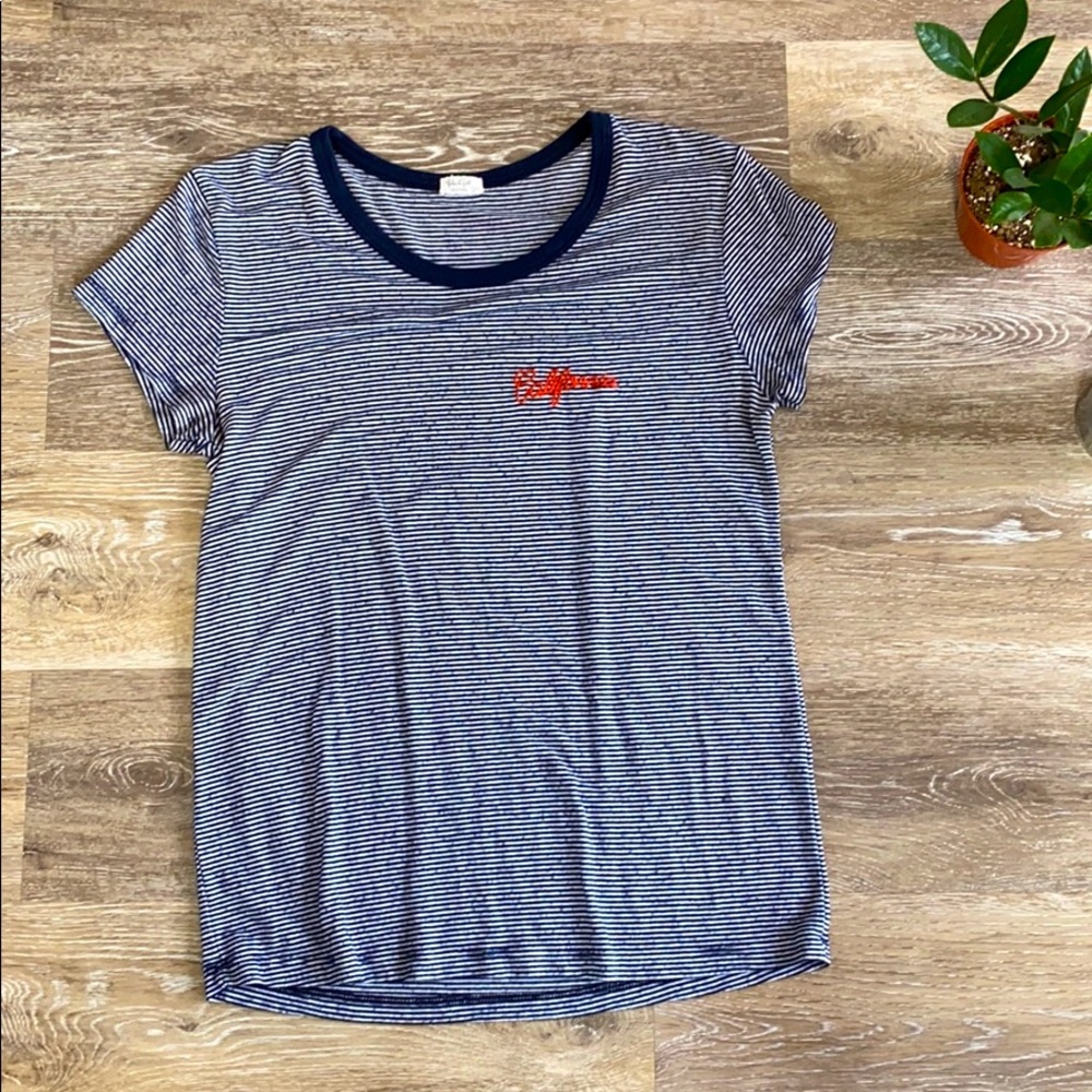 Pinstripe California tee